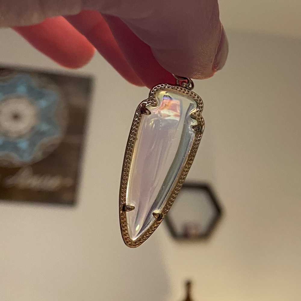 Iridescent skylar Kendra Scott earrings